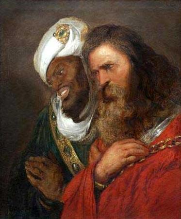 Jan lievens Saladin and Guy de Lusignan